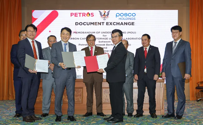 TNB Signs Deal with Korean POSCO Group for Development of CSS Business in Sarawak