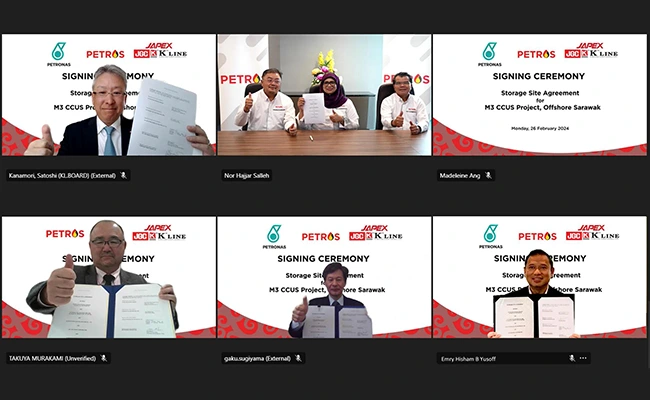 TNB, PETRONAS, and Japanese Consortium Parties Sign Landmark Storage Site Agreement